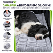 Cama acolchada para perro para coche y sofá